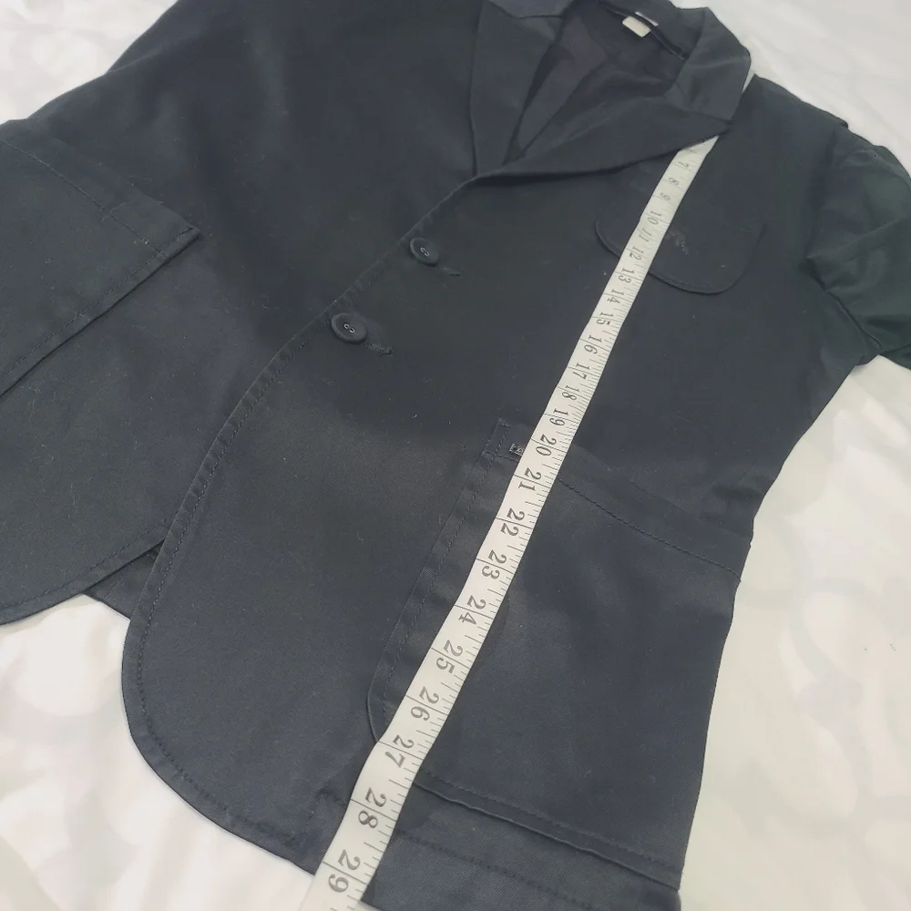 Diesel Vintage Black Blazer‎ Two Button Jacket Size Large